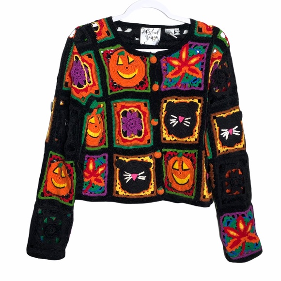 Michael Simon Vintage Halloween Crochet 